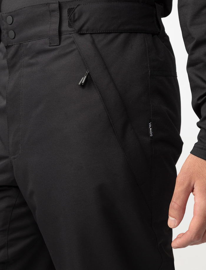 Pantalon de neige uni pour homme
