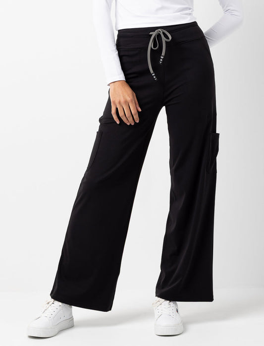 Pantalon d'uniforme médical à jambes larges