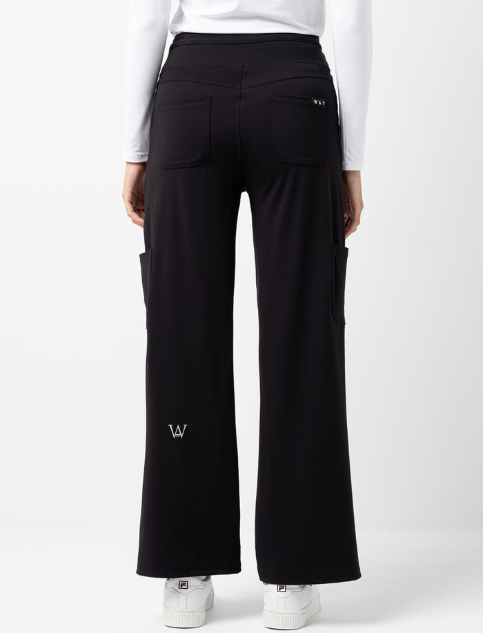 Pantalon d'uniforme médical à jambes larges