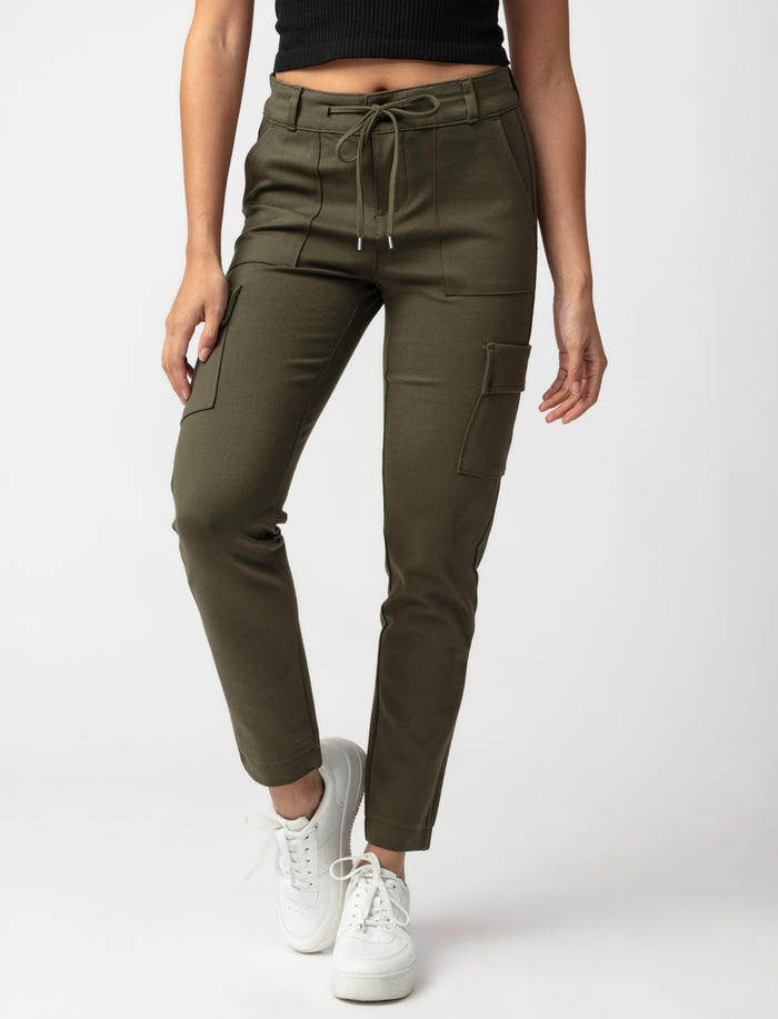 Pantalon étroit à poches cargo