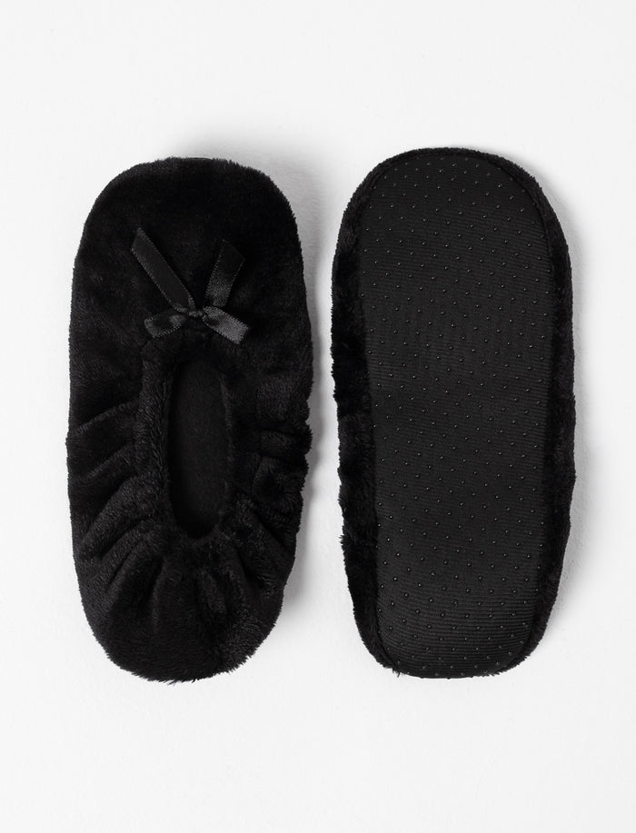 Pantoufles en peluche antidérapantes