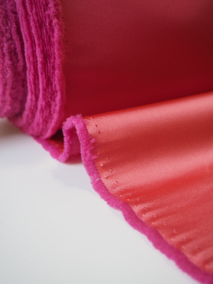 Peach Pink Satin