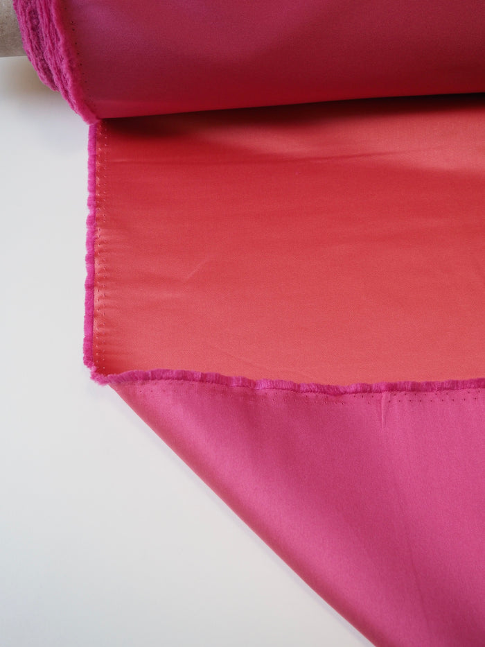Peach Pink Satin
