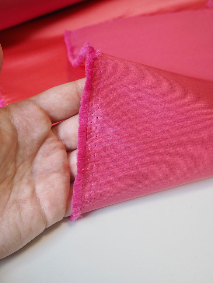 Peach Pink Satin