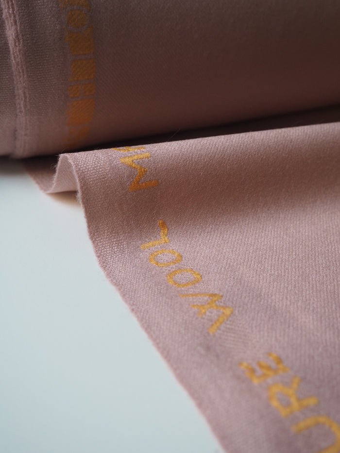 Peony Flannel Wool Twill