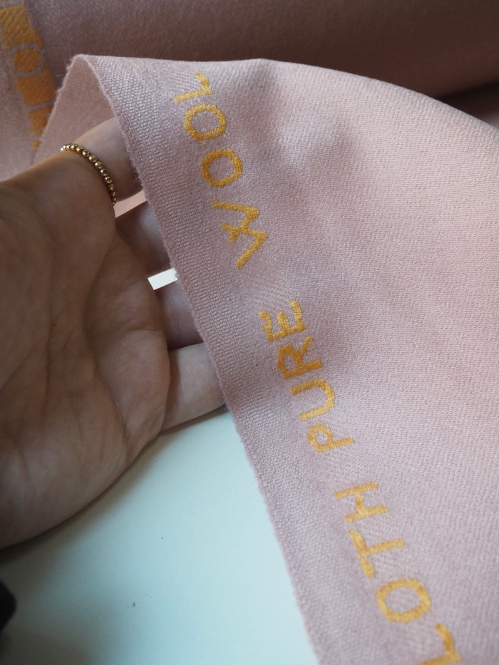 Peony Flannel Wool Twill