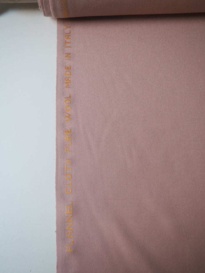 Peony Flannel Wool Twill