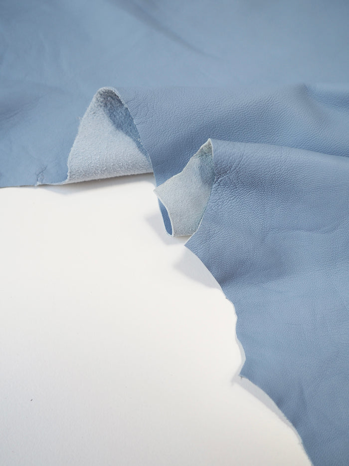 Periwinkle Blue Lambskin