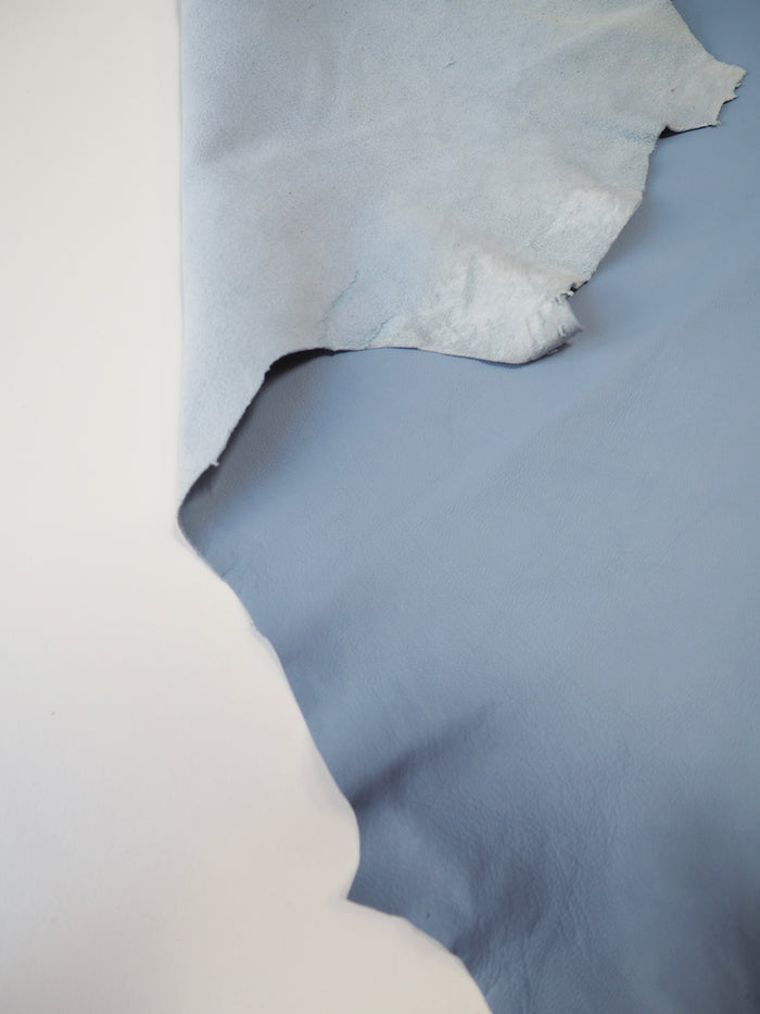 Periwinkle Blue Lambskin