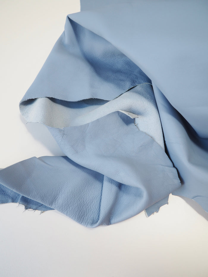 Periwinkle Blue Lambskin