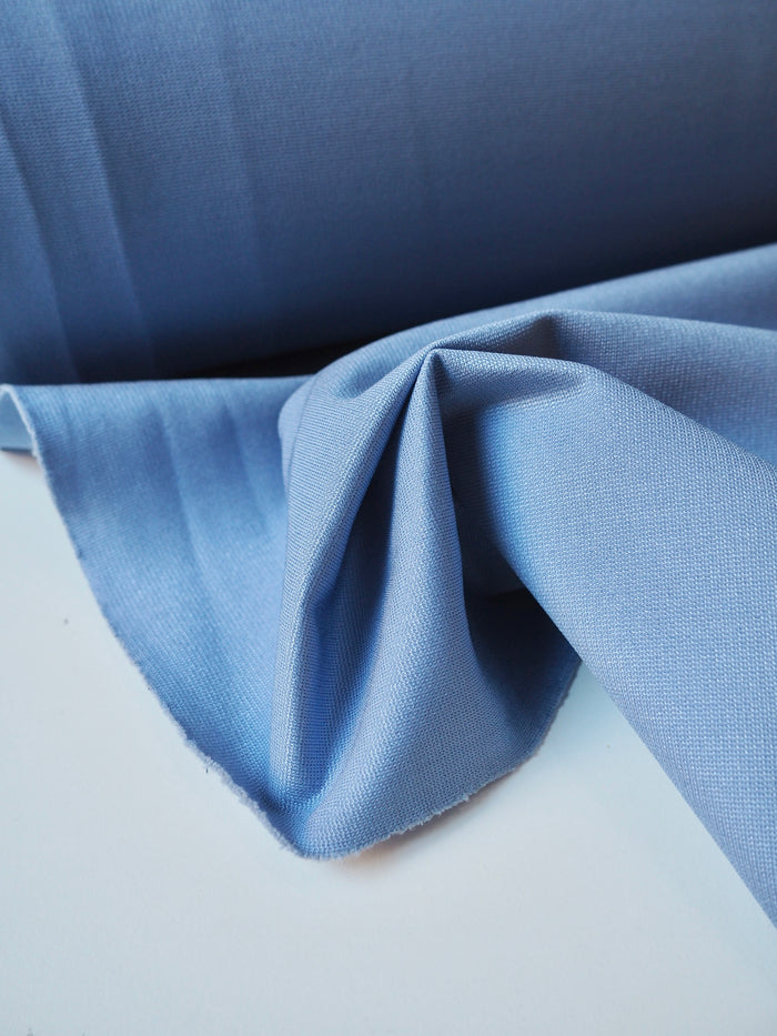 Periwinkle Viscose Ponte di Roma Jersey