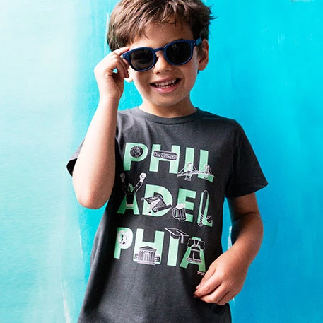 Philadelphia Font Toddler Tee - Ali's Wagon