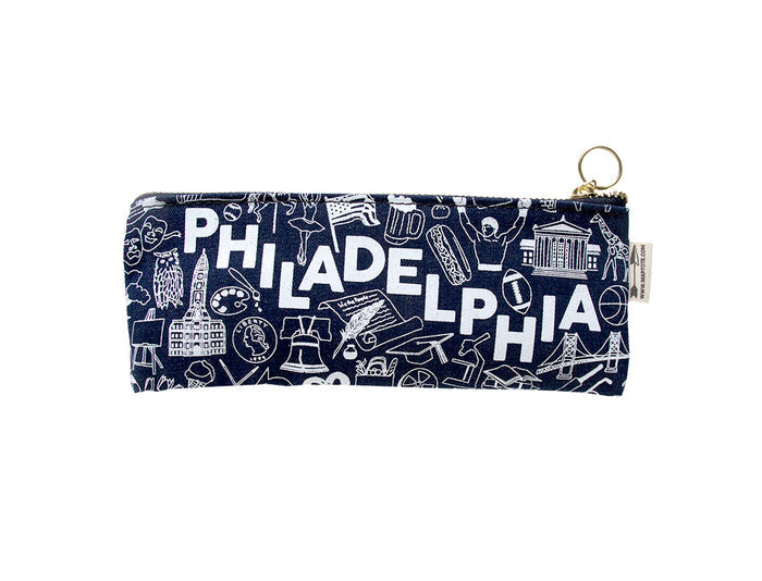 Philadelphia Pencil Pouch - Ali's Wagon