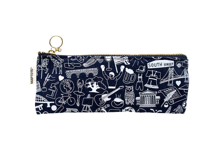 Philadelphia Pencil Pouch - Ali's Wagon