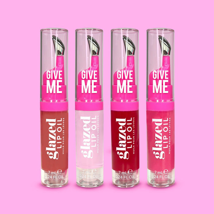 Pick n Mix Glazed Lip Oil Bundle - Set of 4 - Give Me Cosmetics