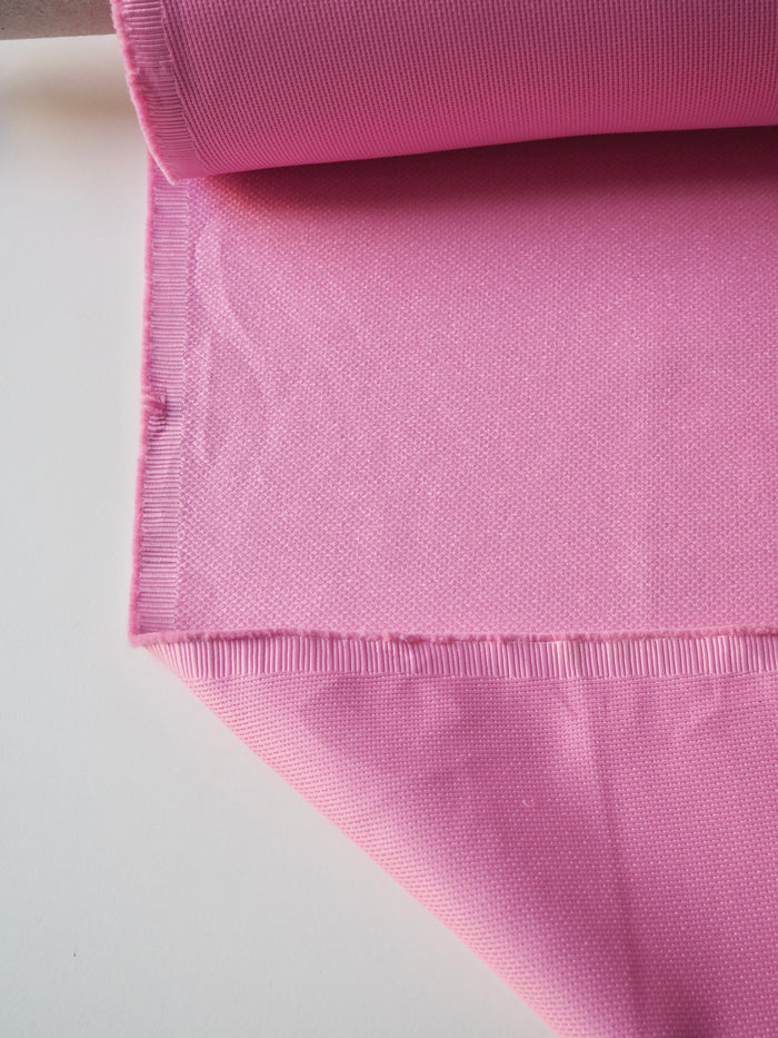 Pink Sateen Jacquard