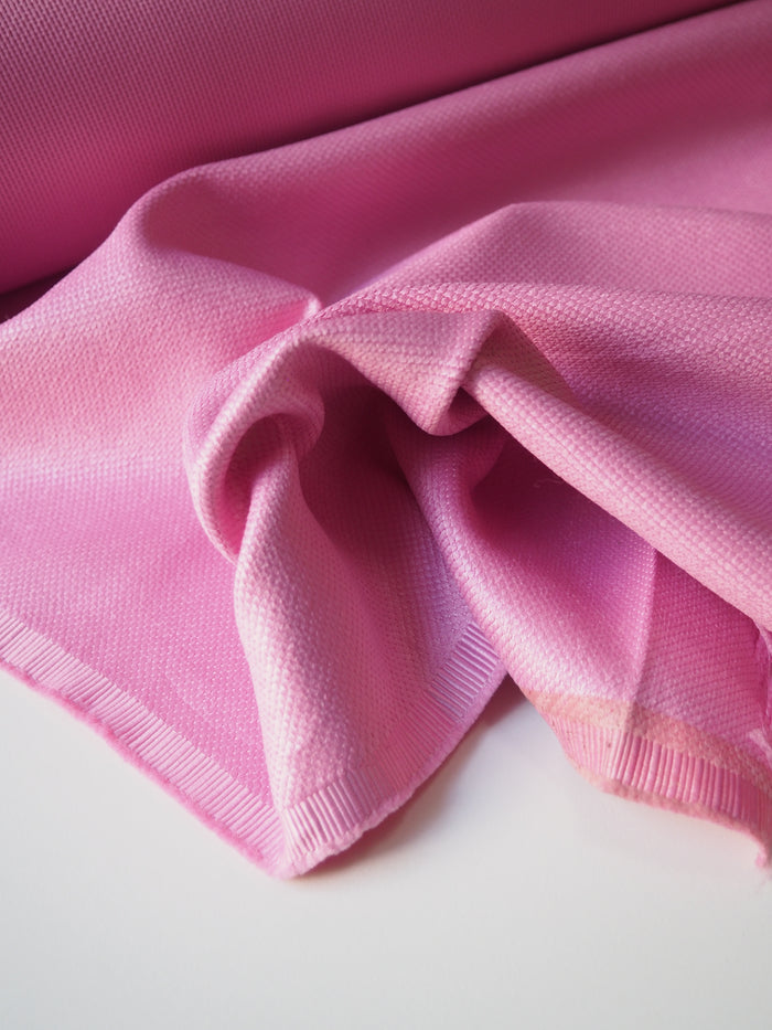 Pink Sateen Jacquard