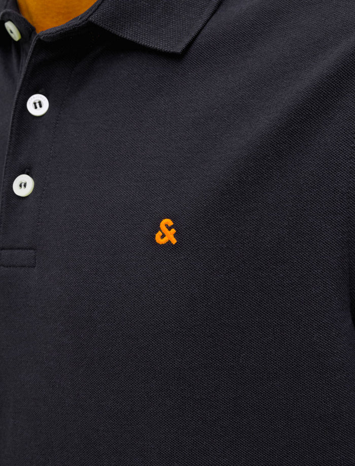 Polo uni à manches courtes