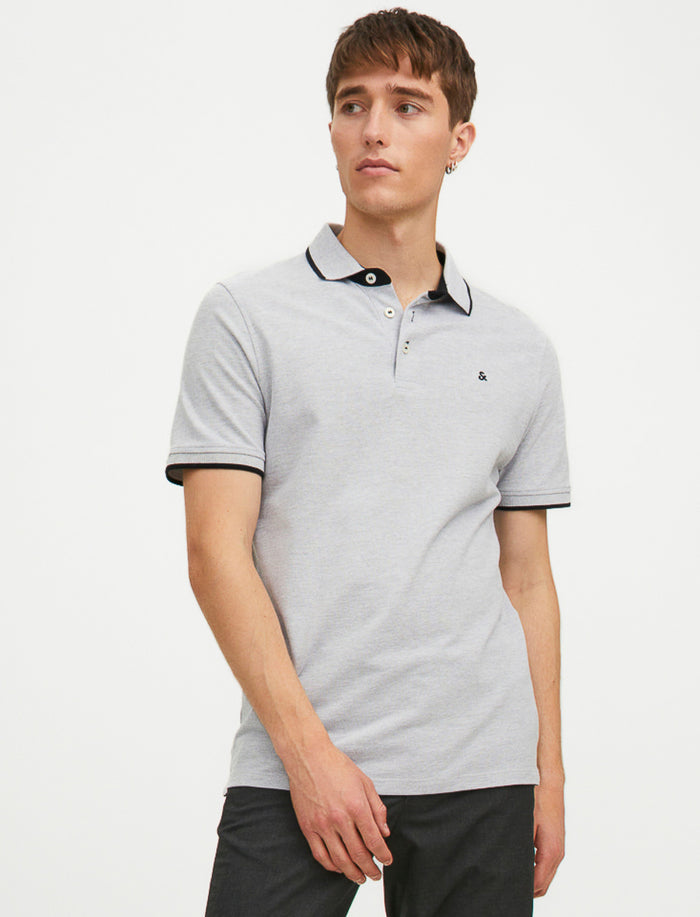 Polo uni à manches courtes
