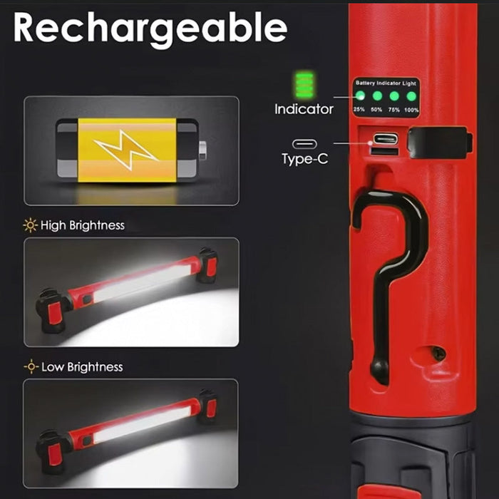 Portable Cordless Light for Car Repair/Garage/Job site/Emergency