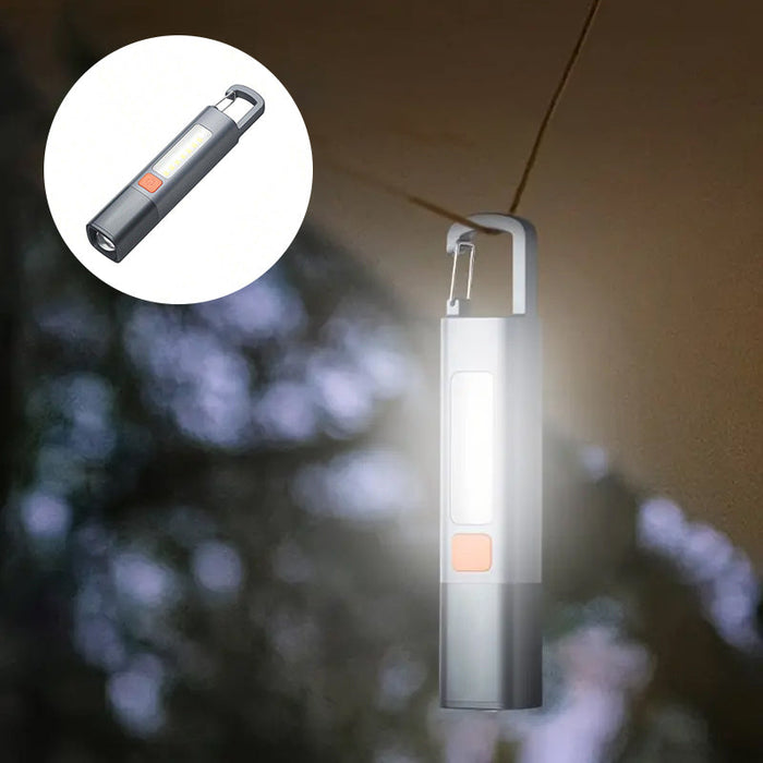 Portable Rechargeable Super Bright LED Flashlight