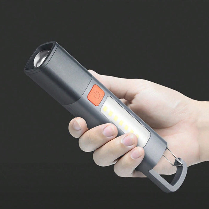Portable Rechargeable Super Bright LED Flashlight