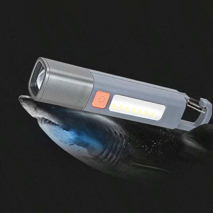 Portable Rechargeable Super Bright LED Flashlight