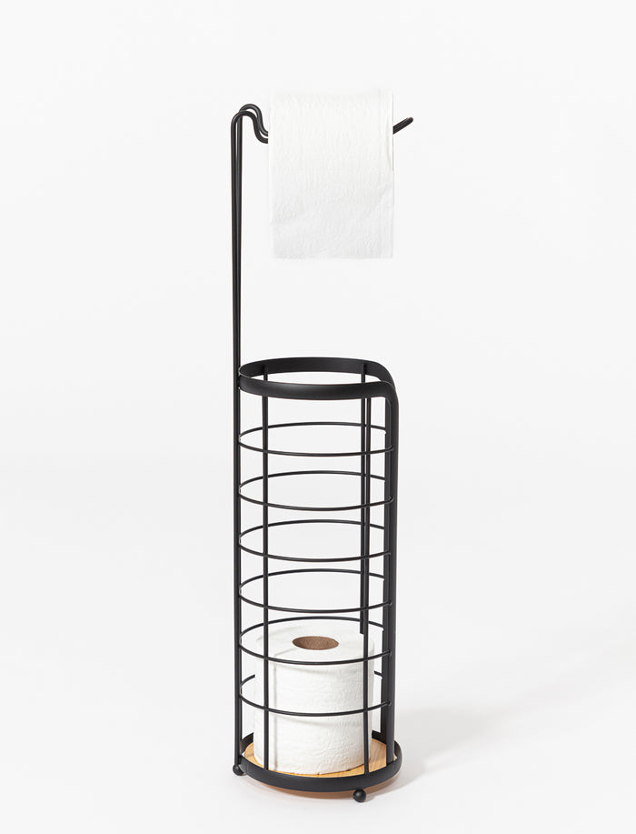 Porte-papier hygiénique sur pied