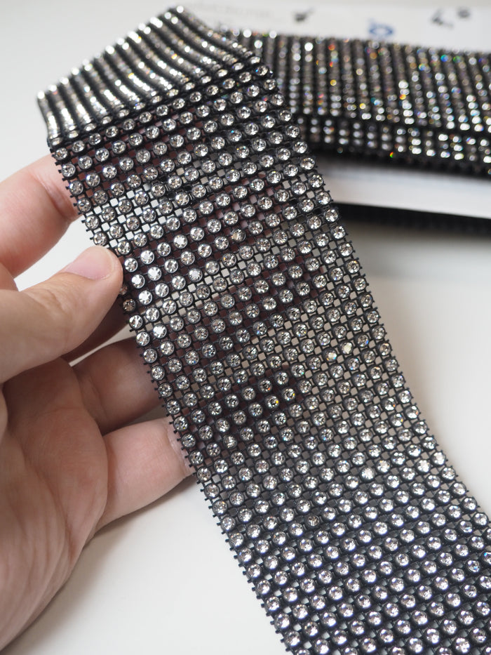 Preciosa Clear Diamante Trim 6mm