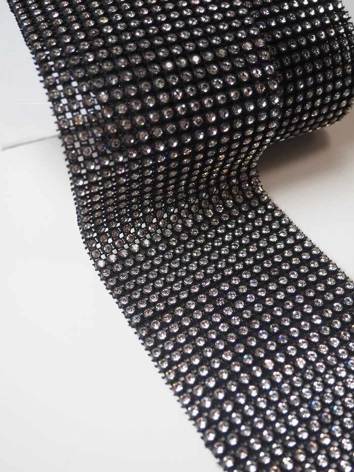 Preciosa Clear Diamante Trim 8cm