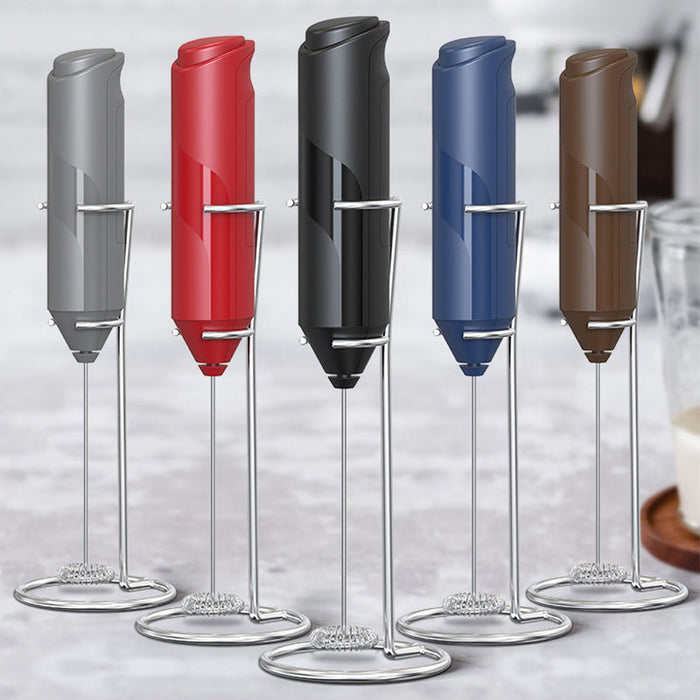 Premium Milk Frother With Stand