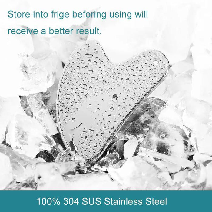 Premium Stainless Steel Gua Sha Facial Tool