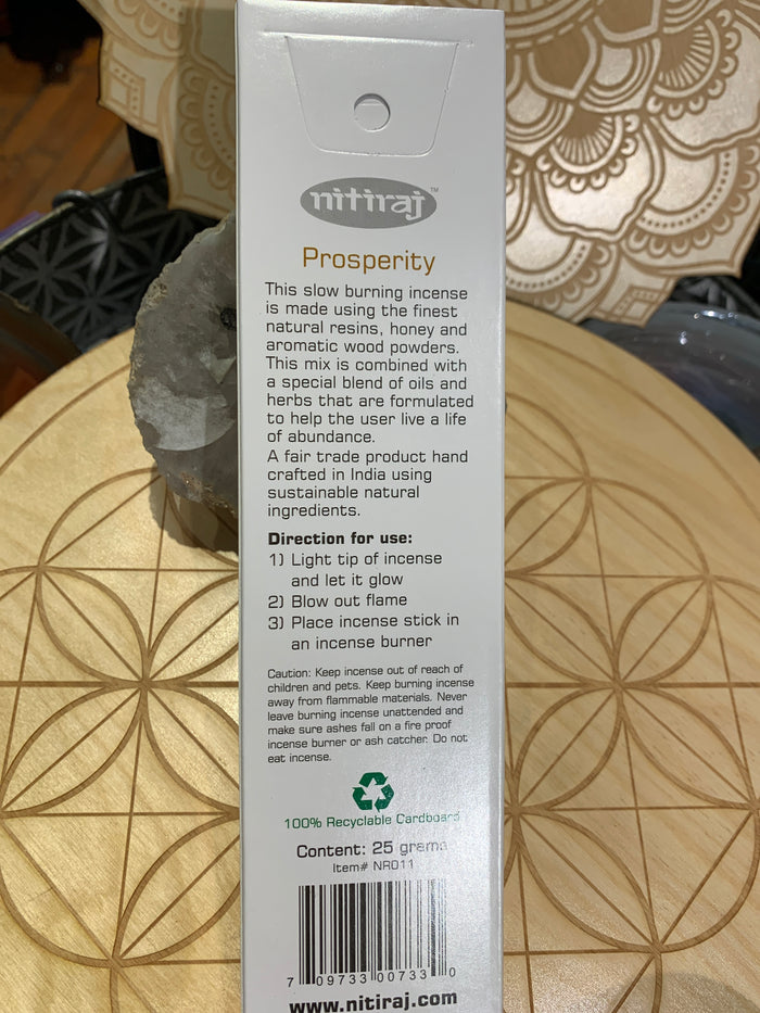 Prosperity Incense 25 G