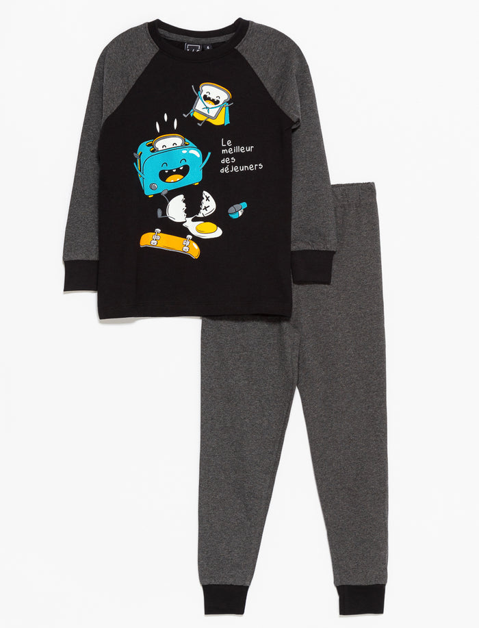Pyjama 2 pièces imprimé