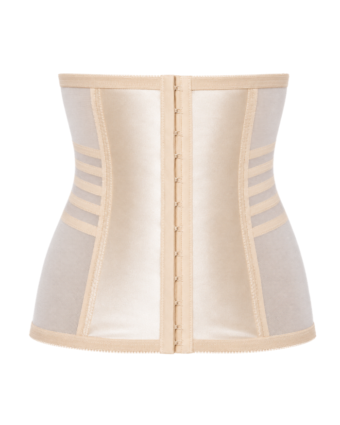 Rago Beige Powernet Firm Shaping Waist Cincher