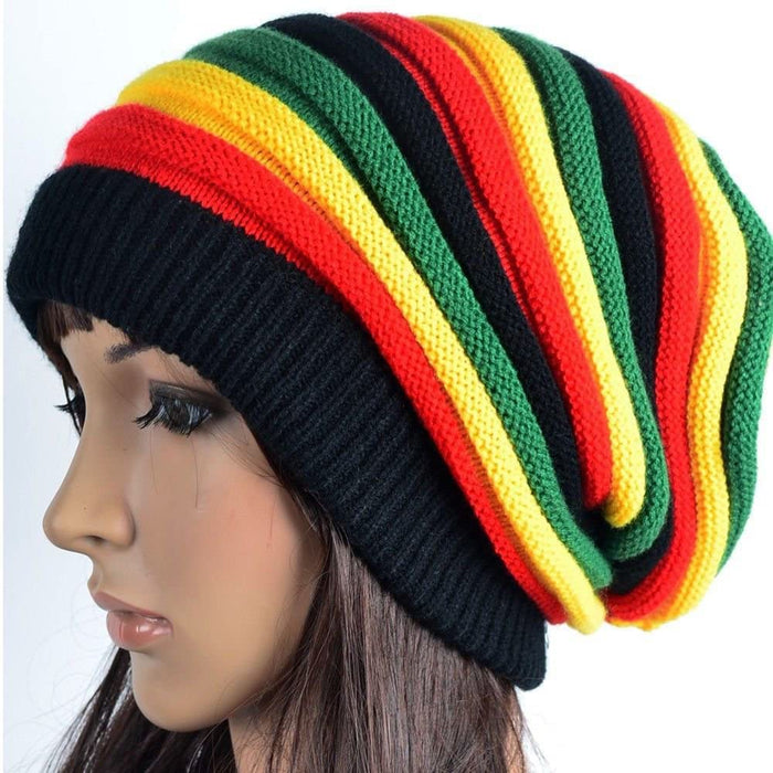 Rasta Dred Reggae Knit Hat.