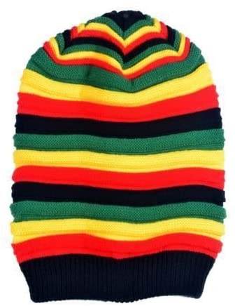 Rasta Dred Reggae Knit Hat.