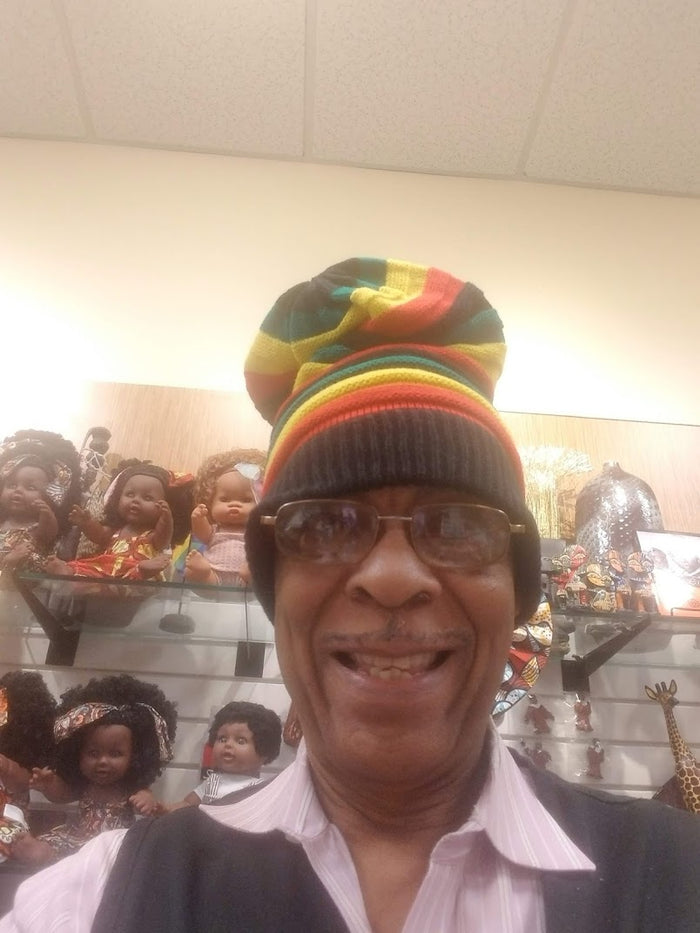 Rasta Dred Reggae Knit Hat.