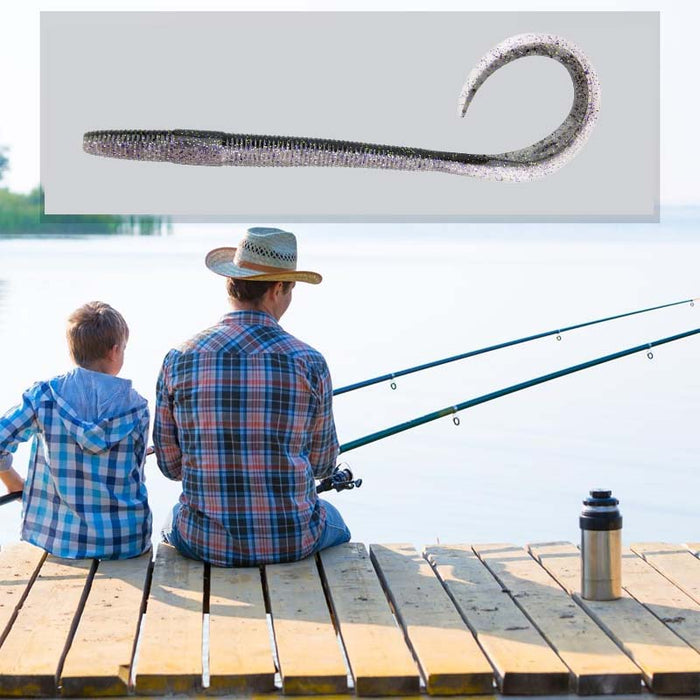 Realistic Soft Worm Fishing Lures(8 Pcs per pack)