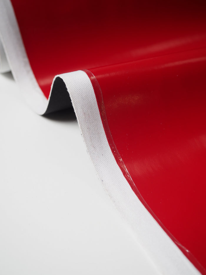 Red Patent Coated Jersey