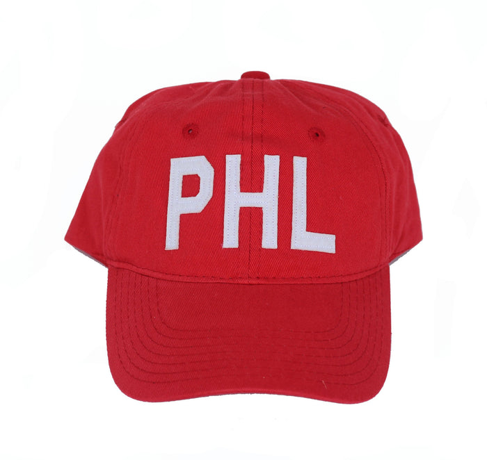 Red PHL Baseball Hat - Ali's Wagon