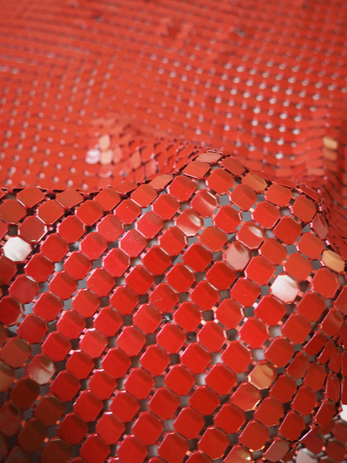 Red Shadow Print Large Chainmail