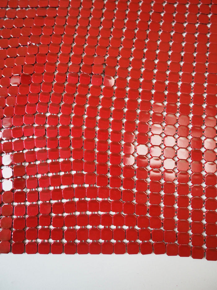 Red Shadow Print Large Chainmail