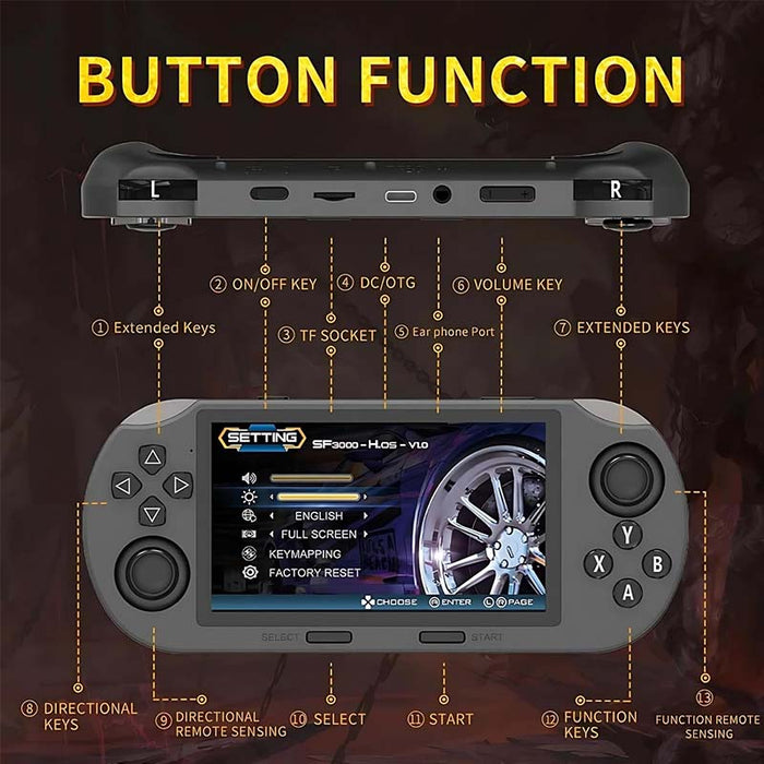 Retro Handheld Game Console