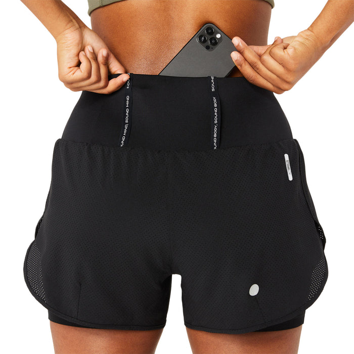Asics Road 2-IN-1 3.5IN Short Women's - Performance Black