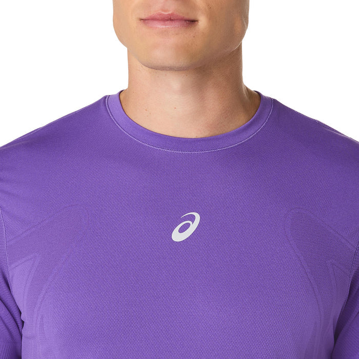 Asics Road Seamless SS Top Men's - Edo Purple