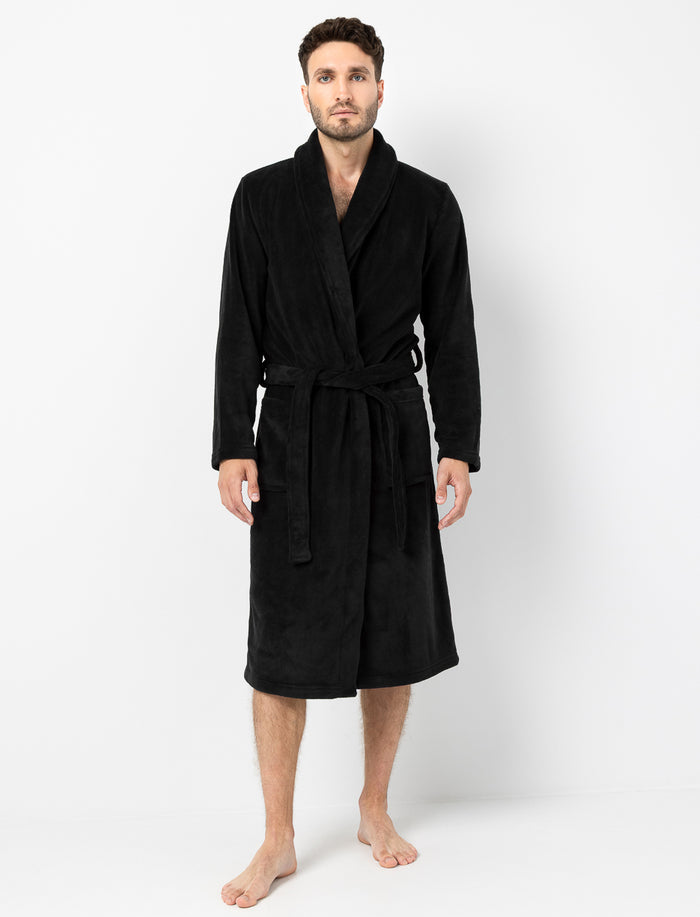 Robe de chambre en peluche