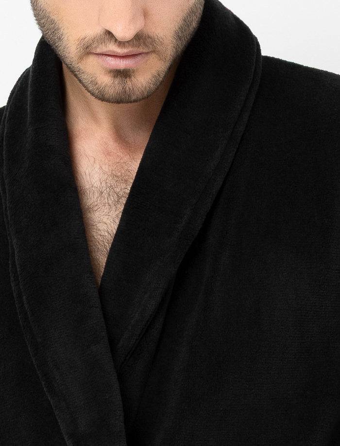 Robe de chambre en peluche