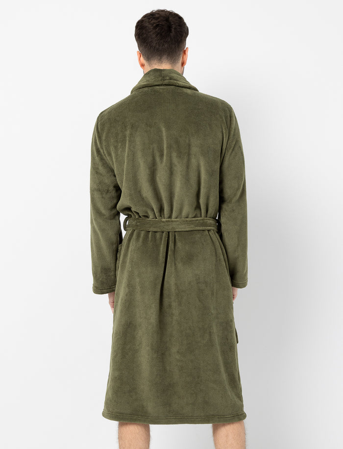 Robe de chambre en peluche