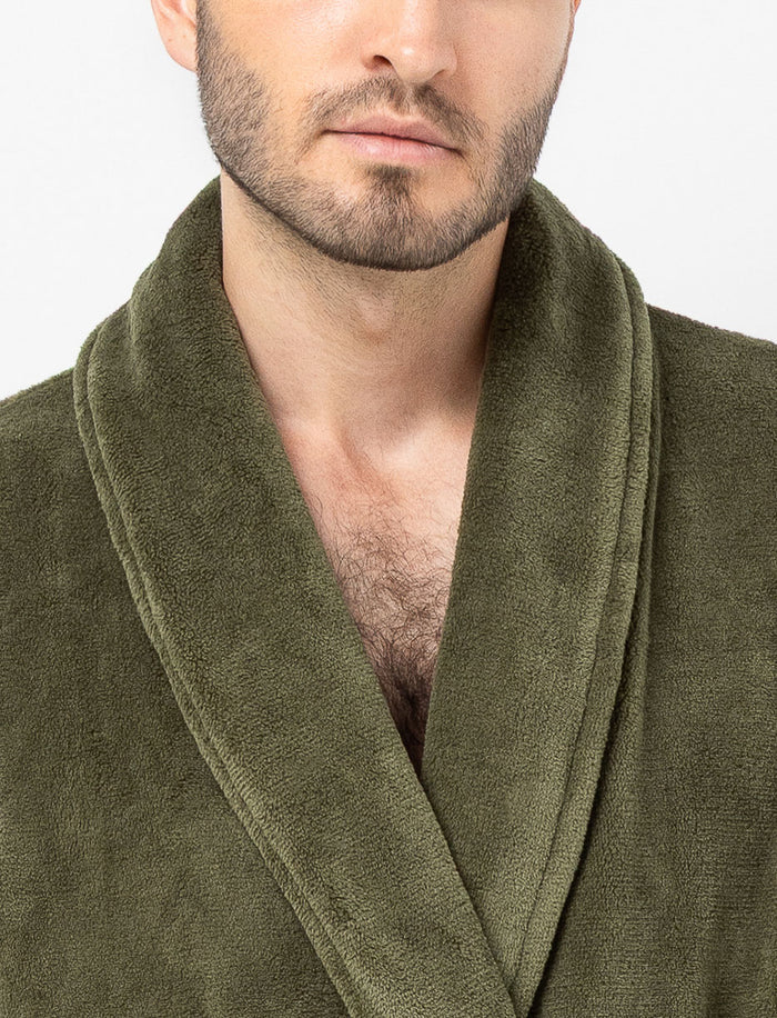 Robe de chambre en peluche
